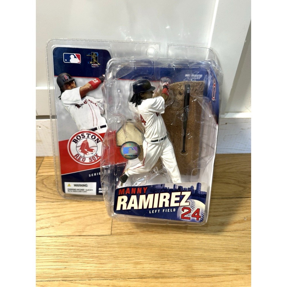 McFarlane MLB Manny Ramirez Boston Red Sox Action Figure White Jersey Series 16